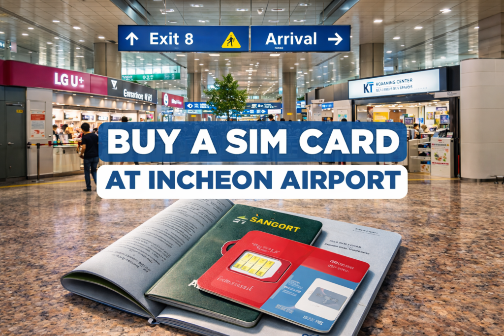 Buy a SIM Card at Incheon Airport (ICN)